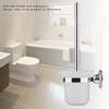 Stainless Steel Wall Mounted Bathroom Toilet Brush with Holder