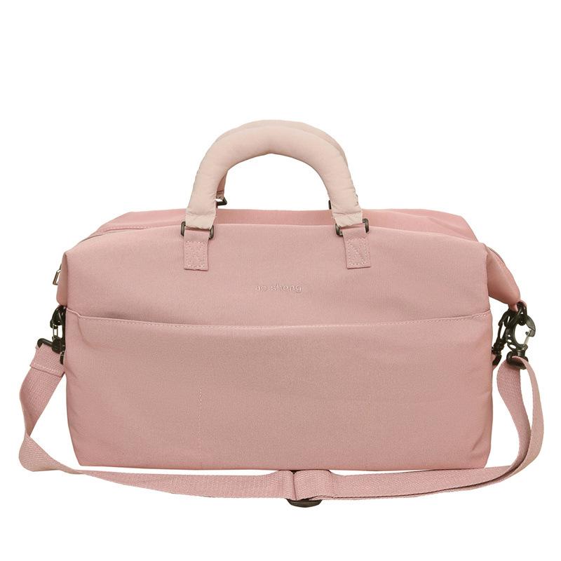 

Waterproof Travel Sports Yoga Fitness Bag - Ideal for Business Trips, Activities, Gifts, Employee Welfare, and New Year Souvenirs рожевий