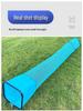 Sky Blue Square Portable Fish Basket with Chair and Net