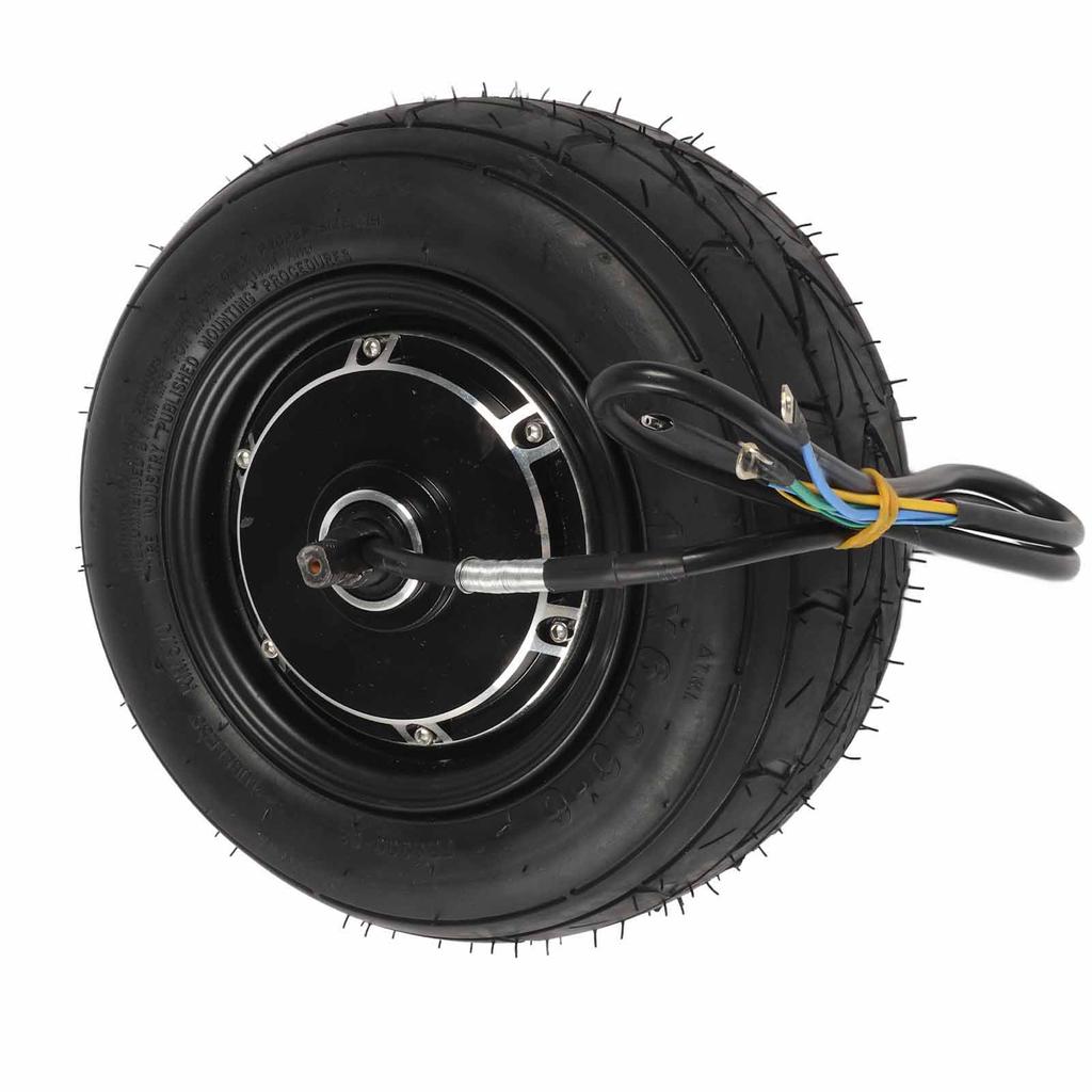 10 Inch 36v‑60V 800‑2000W Wheel Hub Motor High Power Brushless DC Disc Brake Vacuum Tire Hub Motor for Electric