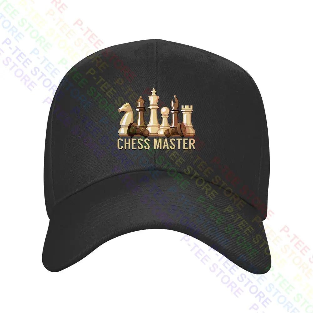 Chess Master Funny Board Game Baseball Cap Snapback Caps Knitted Bucket Hat