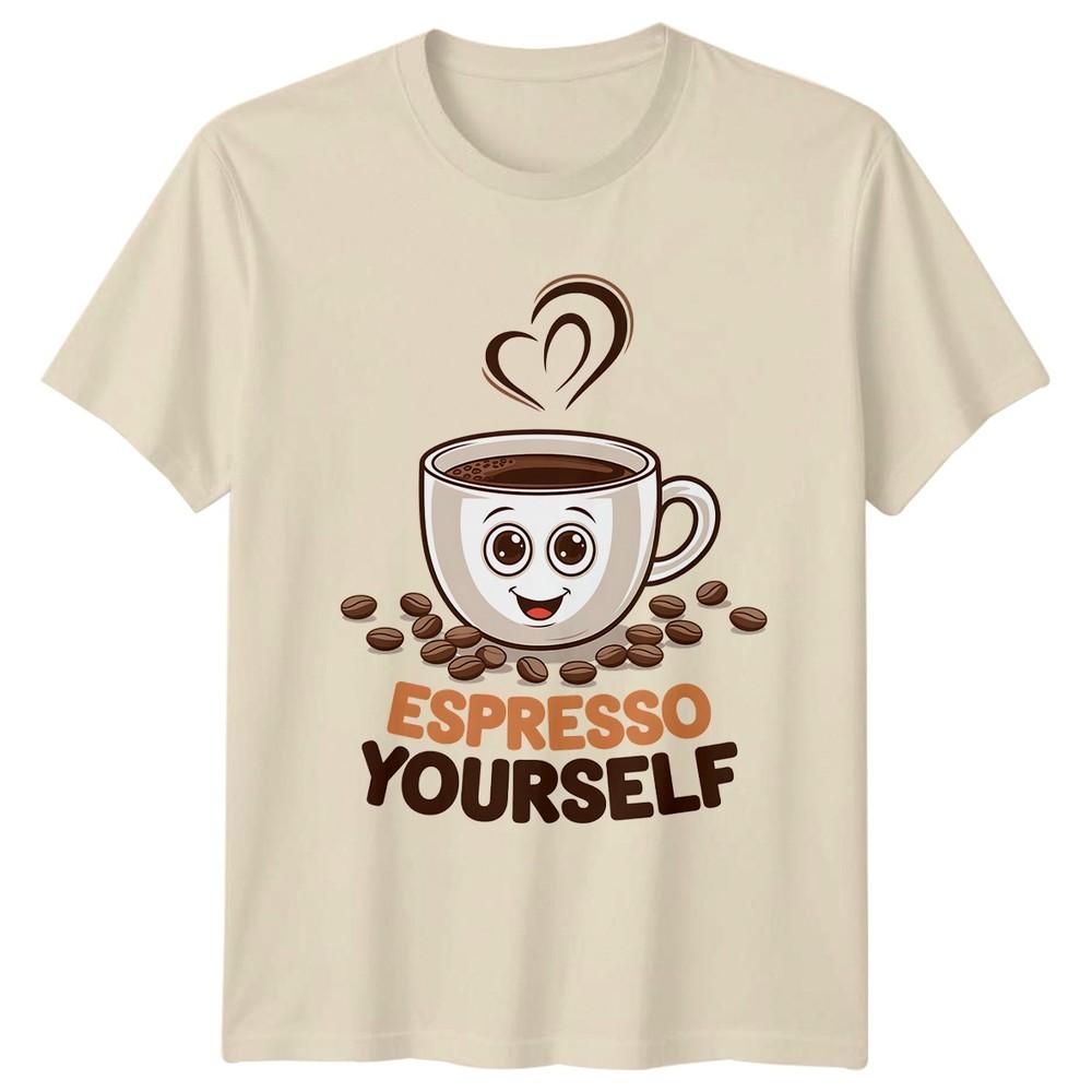Espresso Yourself TShirt Coffee Lover Coffee Birthday Gift For Him And Her