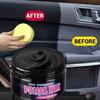 Universal-Reparatur-Polierwachs für Leder und Kunststoff – Creme zur Aufbereitung des Autoinnenraums zur Pflege von Leder/Kunststoff/Gummi