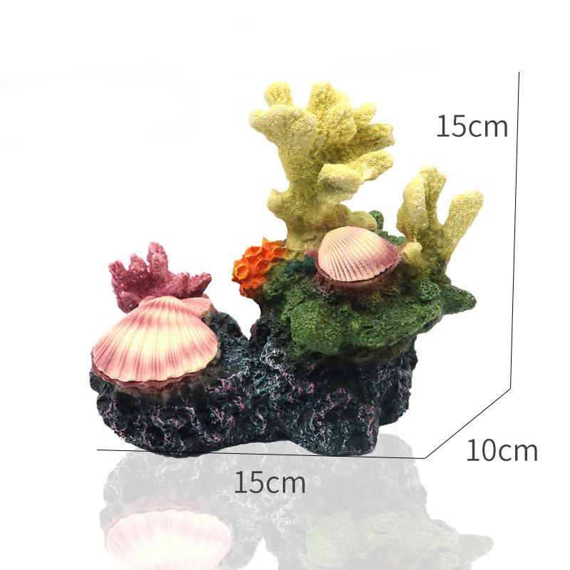 

Украшение для аквариума Имитация коралла Эсин Растение Гора Украшение для аквариума Домашний ландшафтный фон Аксессуары для аквариума
