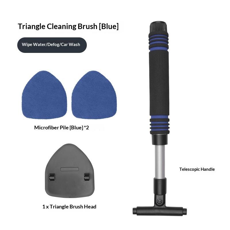 2026 New Car Windshield Cleaning Brush Set Microfiber Telescopic Window Glass Cleaner Car Window Cleaner Window Scraping Mist