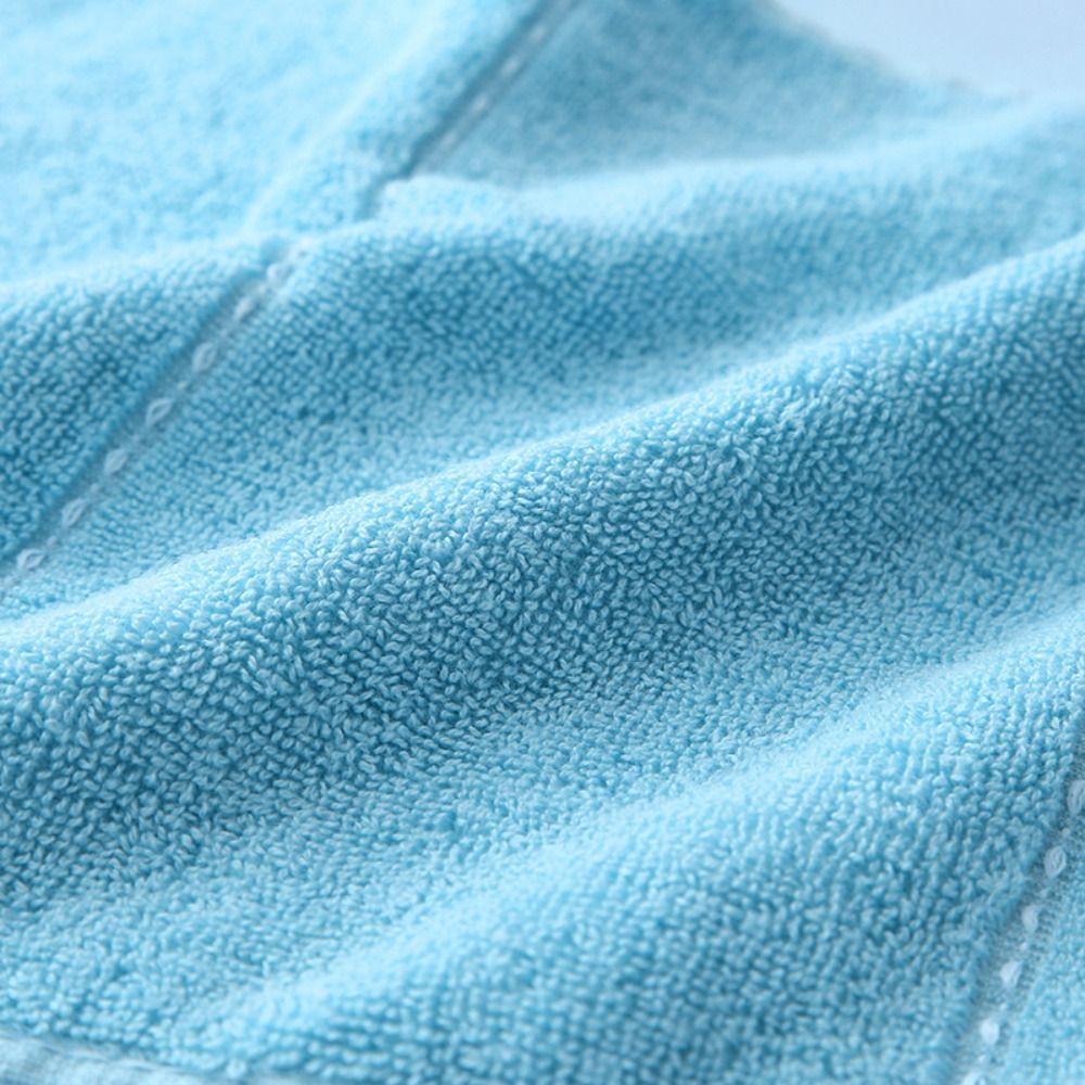 2Pcs Thickened Cotton Face Towel Luxury Children Hand Towel Shower Towel Bathroom