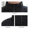 Men's JEEP High-Collar Fleece-Lined Padded Vest