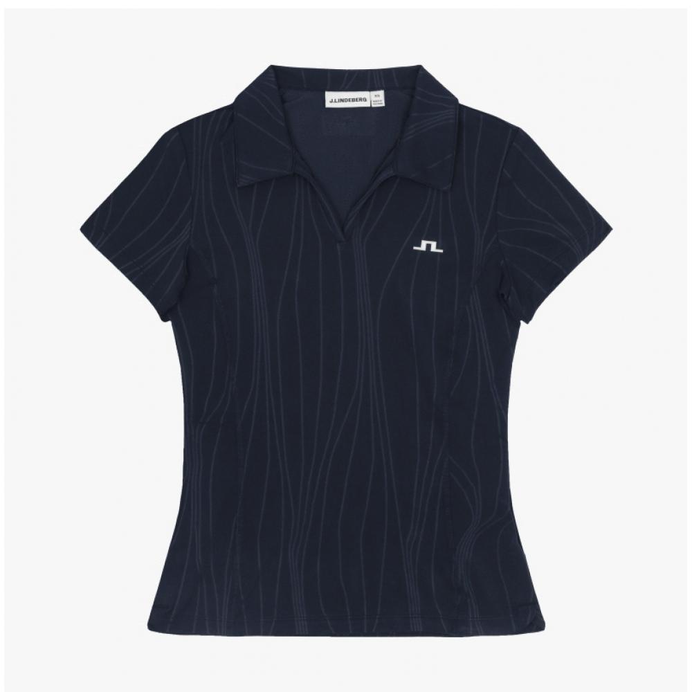 J.lindeberg Women Marley Polo Golf Short Sleeve Tee 6855