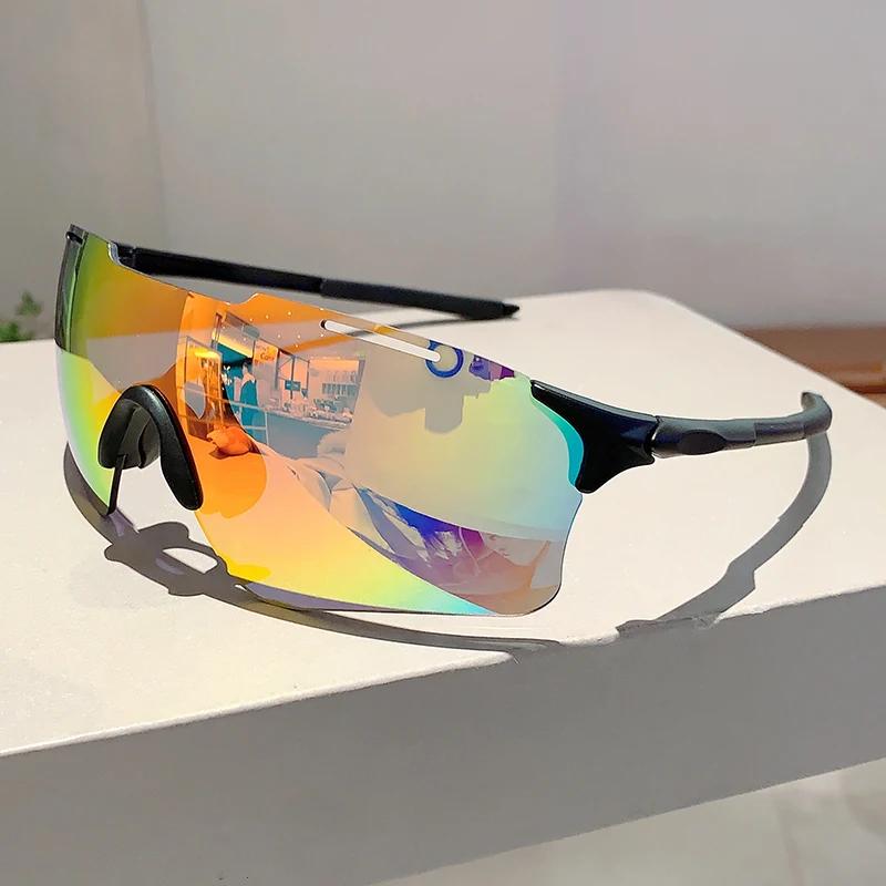 Rimless Women Sunglasses Outdoor Driving Men Coating Sun Glasses Wrapped Shades For Cycling Hiking Eil Homme