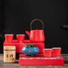 Chaxun Chinese Ceramic Tea Set Gift Box