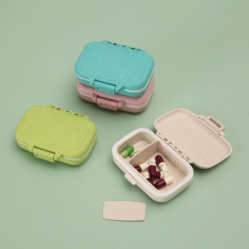 Mini Tragbare Pillen Organizer Fall 3 Grids PillBox Tablet Lagerung Container Wöchentliche Medizin Pille Box Pille Fall Medikament Abgabe