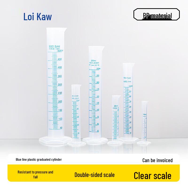 Leigu Plastic Measuring Cylinder 100ml