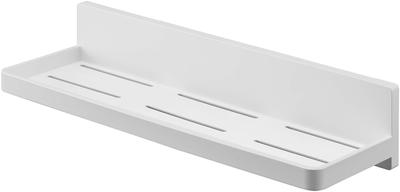 Bandeja de gancho de filme Yamazaki Jitsugyo W30 branca aprox.. L30 x P10 x A6cm Placa Flutuante Armazenamento a Granel Armazenamento para Banheiro 6262