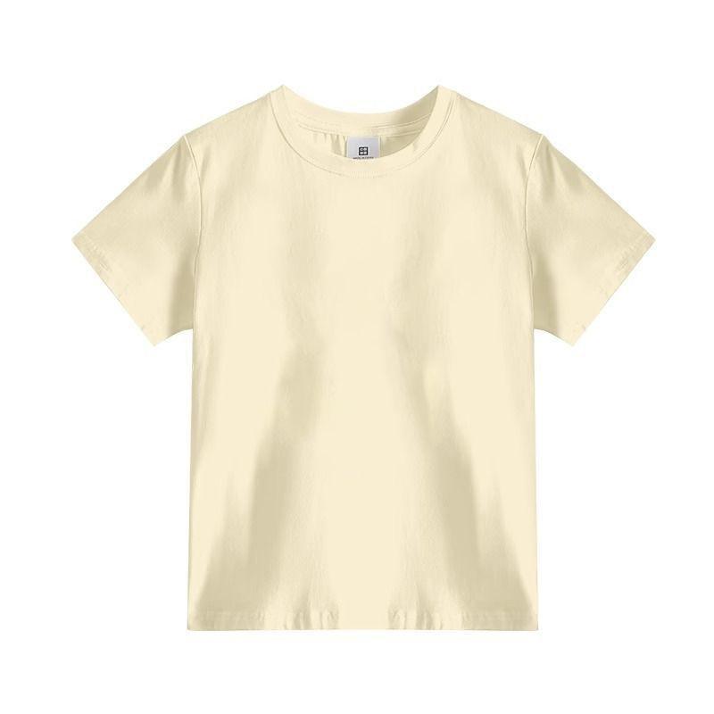 Mens Short Sleeve T Shirt Casual Everyday Cotton Top Slim Fit Solid Color American Style Basic Tee