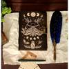 Blank Spell Book of Shadows Journal for Men & Women 200 Pages with Lock Clasp