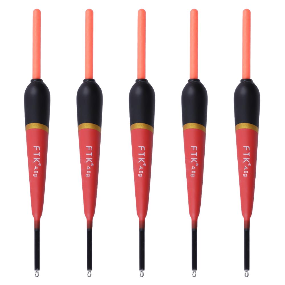 FTK 5 Stuks Visdobber 15,5cm-17cm 2g-5g Barguzinsky Spar Dobber Verticale Boei Voor Karper Vissen Accessoires Tackle