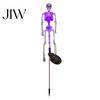Halloween Party Decoration 3D Skeleton Solar Garden Lamp, Spooky Human Pathway Glowing Lawn Ornaments for Parties Lights, Waterproof Resin Outdoor