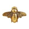 Resin Golden Bees Sculpture Hanging Animal Statue Ornament Adornment For Wall Display Housewarmings And Holiday Gift