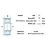 MR73 Lager 10 Stück 3*7*2,5(mm)