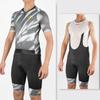 Darevie Men's Summer Short Sleeve Cycling Jersey Set with 4D Pads, Sweat-Wicking, Quick-Drying, Breathable, and Elastic, for Road Bikes (DVJ221)