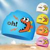 Kids Swimming Caps Cartoon Swimming Cap for Boys and Girls Adult Bear Printed Swim Caps for Women Swim Cap Swimming Accessories