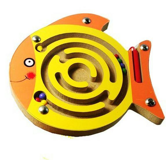 Magnetic Ball Maze Toy for Kids: Small Animal Designs for Preschoolers