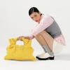 Pleatsmama Yellow Big Bow Bag