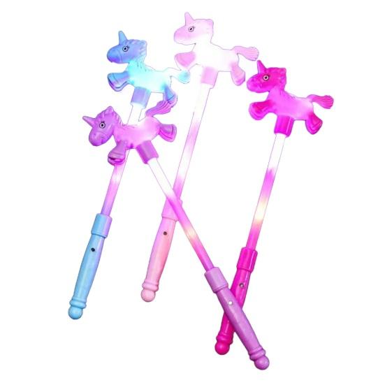 LED Stick Soft Glowing Horse Headband Glow Flashing Light Stick for