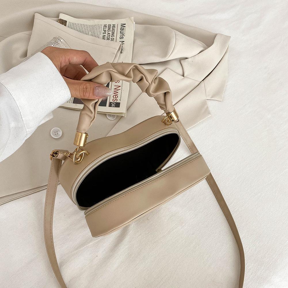 Women Heart Shape Clutch Purse Evening Handbags Stylish PU Casual Crossbody Handbags Cute with Strap for Shopping Work Daily Use