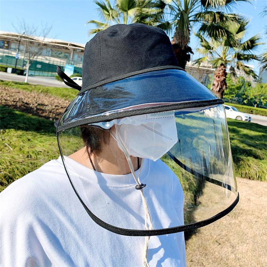 3 Stück Spuckschutzhut Maskenabdeckung Outdoor Fischerhut Maske