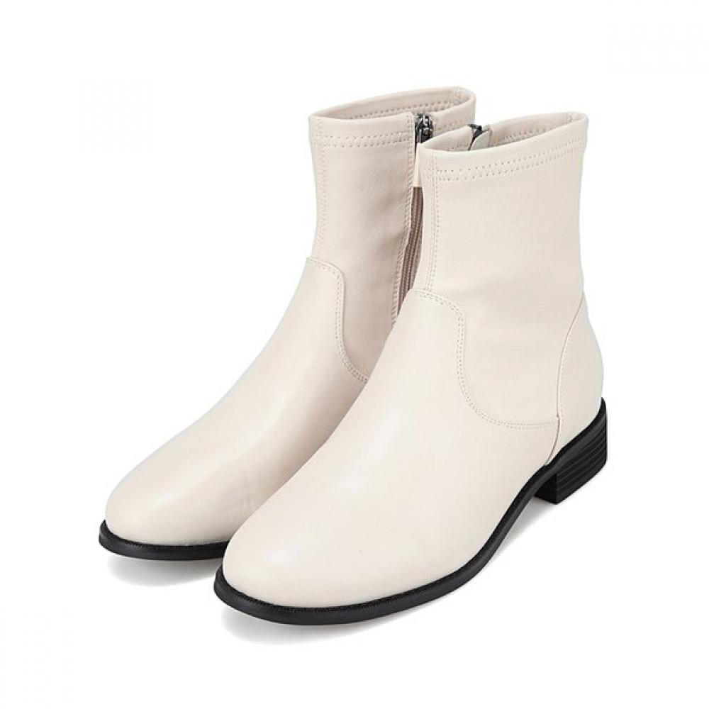 Barbara Leather 3cm Span Ankle Boots Daily Bbi857iv 250mm