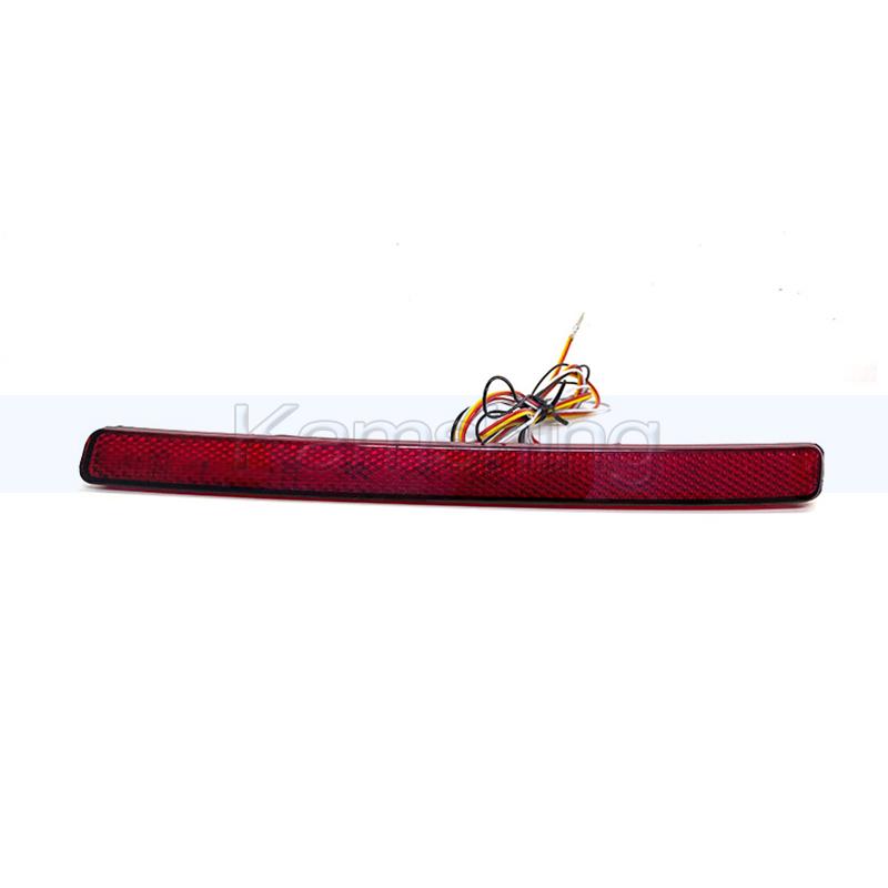 Kamshing a Pair LED Rear Bumper Light For Changan CS55 Plus 2 Generation LED Streaming Lamp Rear Brake Light Stop Lamp