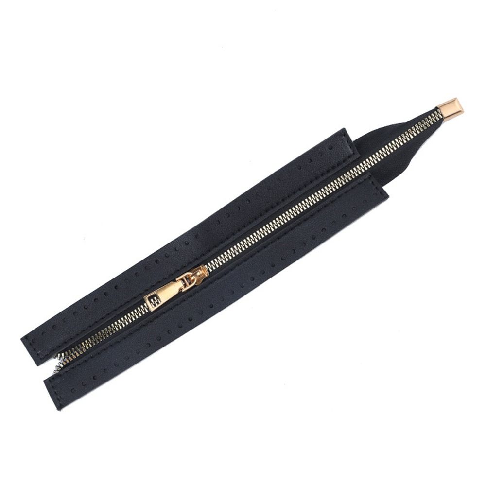 Handgefertigte Accessoires Handtasche DIY Tasche Beschläge PU-Leder Reißverschlusstasche Teile Reißverschluss
