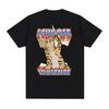 Funny I Choose Violence Vintage Cat Meme T-shirts Women's Men Fashion Trend Y2k T-shirt Casual Cotton Short Sleeve T Shirts Tops
