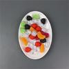 10PCS Colorful Fake Fruit Blocks Double Side Decorative Artificial Fruit Model