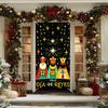 Feliz Dia De Reyes Door Cover 35x71 Inch Three Kings Day Porch Banner Epiphany Decorations Wise Men Celebration Backdrop for Home Office For Girls or