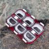 6 Compartments Magnetic Fishing Hooks Box Storage Case Fishing Tackle Storage Trays Hooks Organizer Waterproof Lure Box