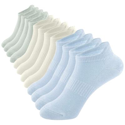 Ponožky Dámske Tenké Športové Bežecké Neviditeľné Nízke Strih Ľahké Ponožky 12 párov