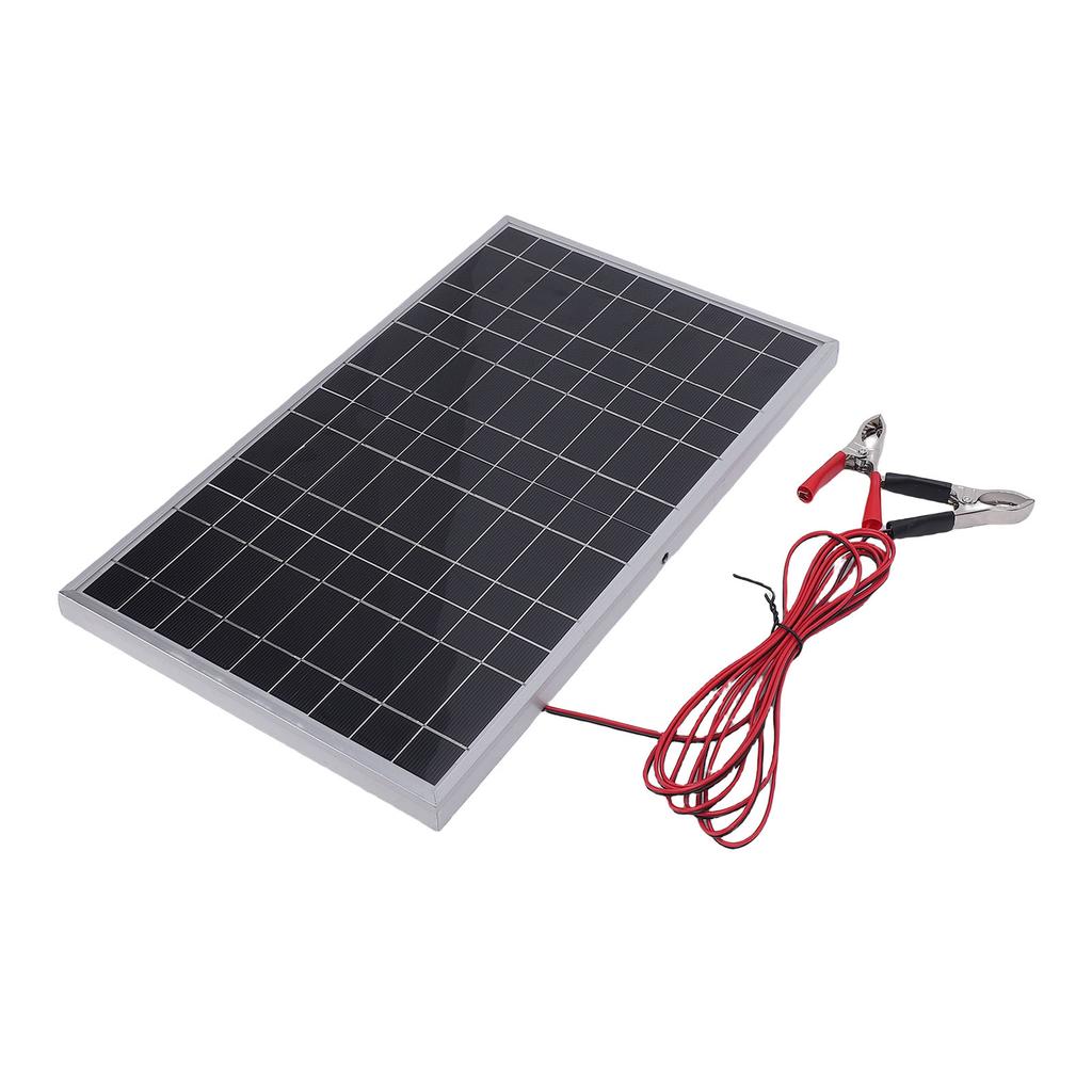 Solárny panel 10W 12V Polykryštalický kremíkový solárny panel s regulátorom pre kempovanie vonku