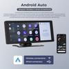 Displej přehrávače do auta Monitor CarPlay Android Auto Multimediální MP5 přehrávač 10,26palcový Přenosný IPS displej WiFi Bluetooth FM se 720P palubní kamerou