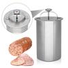 Modern Stainless Steel Meat Steamer Pot With Builtin Thermometer For Commercial Use