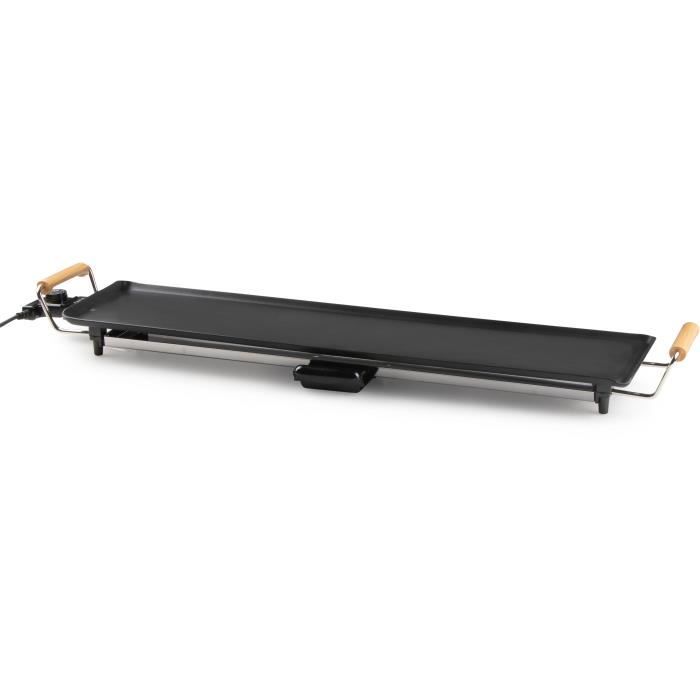 Plancha XXL - DOMO - DO8313TP - 1800 W - 90 x 22 cm - Schwarz