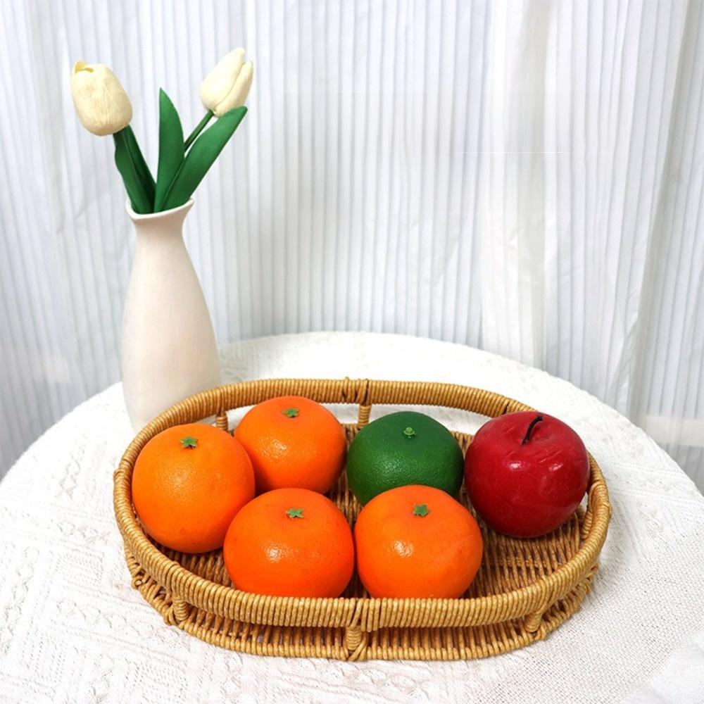 Multipurpose Storage Box Oval Bread Basket Durable Food Storage Basket Household Storage