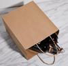 Custom Printed Kraft Paper Bags for Clothing & Milk Tea Takeaway - Multiple Sizes Available