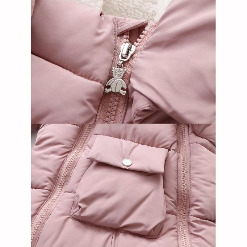 Zimní dětská kombinéza teplá kojenecká kombinéza včetně rukavic a návleků na nohy zateplená sada