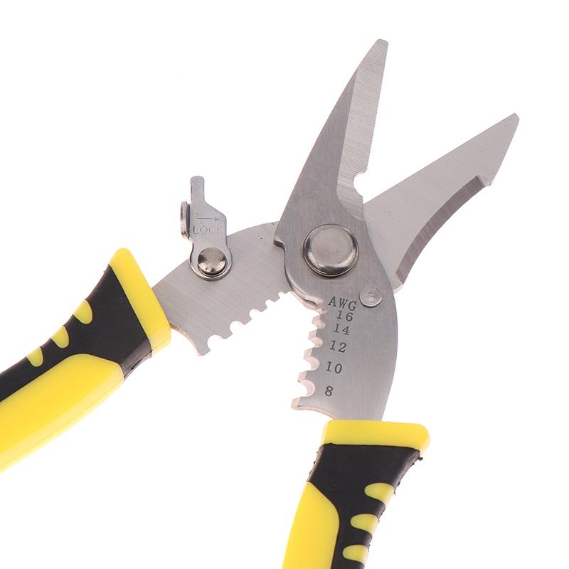 Wire Cutters Crimping Pliers Multi Function Pliers Stripping Pliers Electrician Scissors Hand Tools Electrician Tools Portable