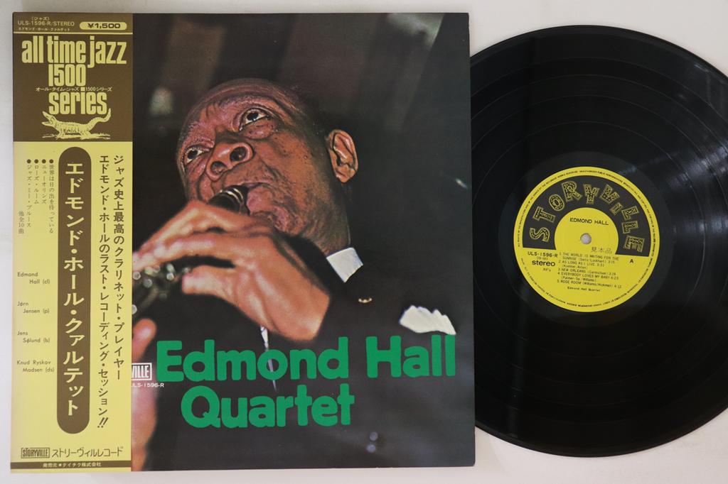 LP Record EDMOND HALL - Edmond Hall Quartet ULS1596RPROMO STORYVILLE Japan Obi Jazz Used