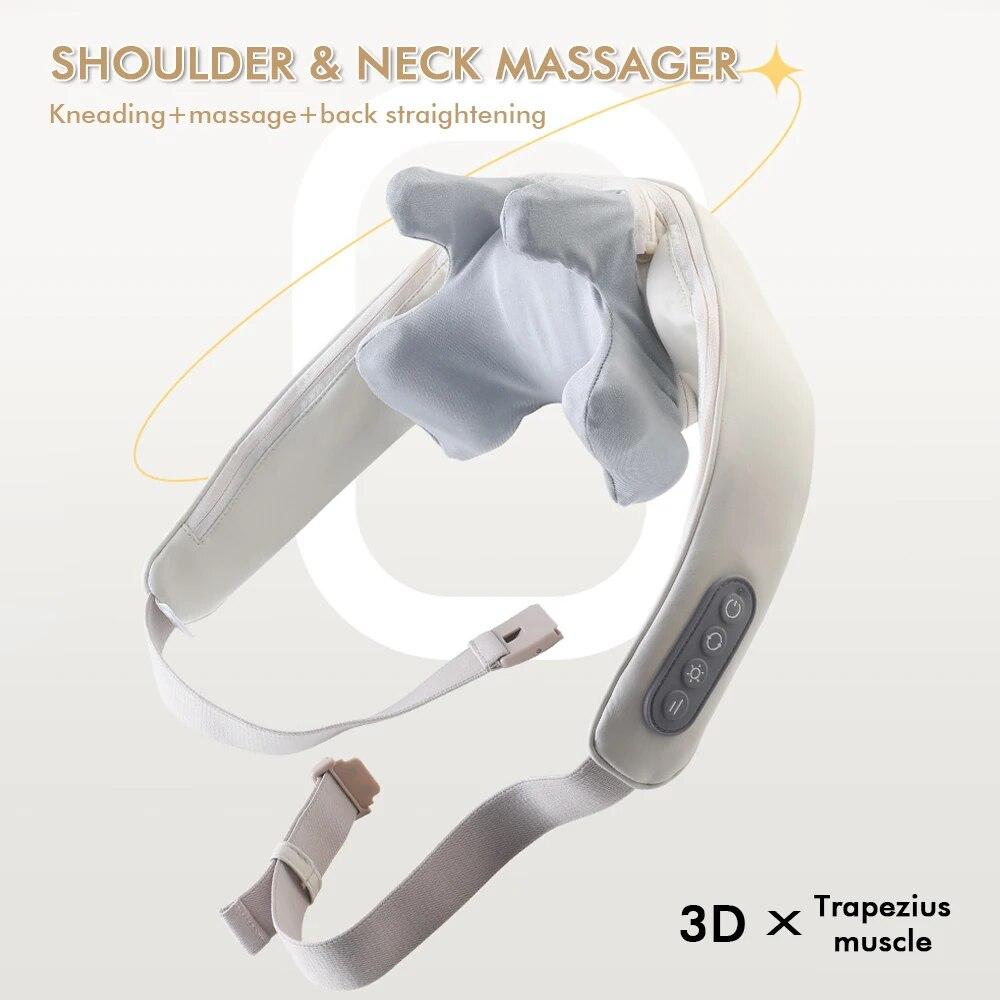 Multi Angle Neck Shoulder Massage Wireless Adjustable Body Massager