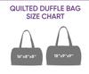3D Printed Puppy Series Quilted Cotton Travel Bag - Fashionable Women's Yoga Handbag