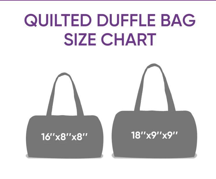 3D Printed Puppy Series Quilted Cotton Travel Bag - Fashionable Women's Yoga Handbag